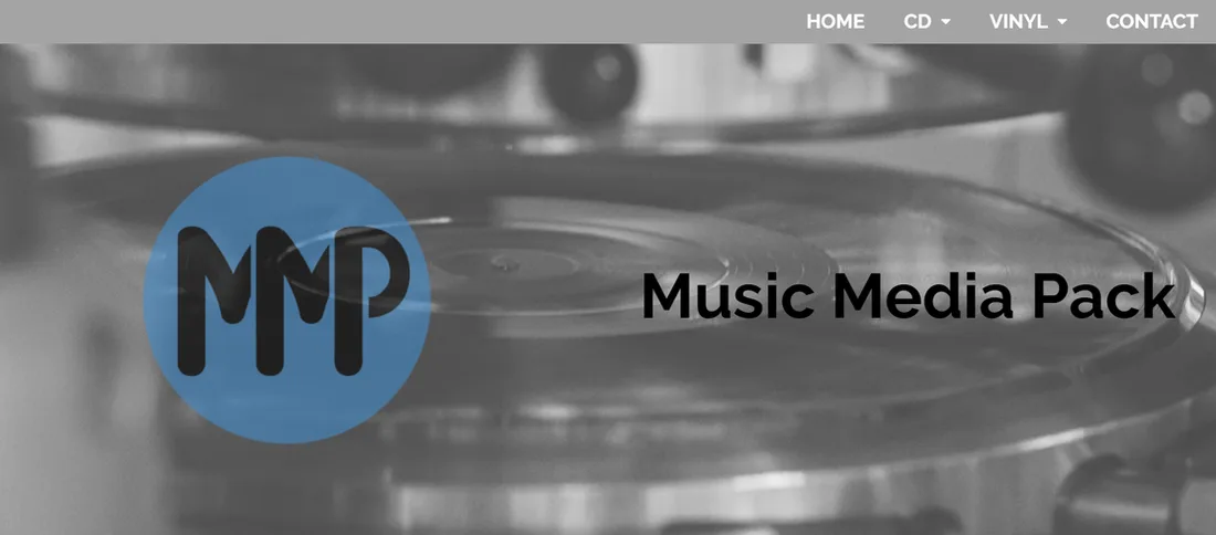 Music Media Pack website